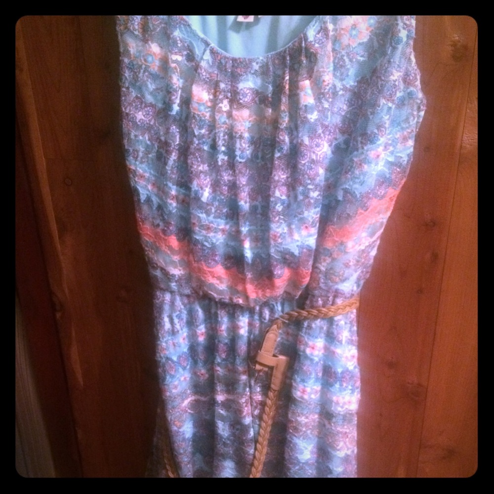 Floral print dress